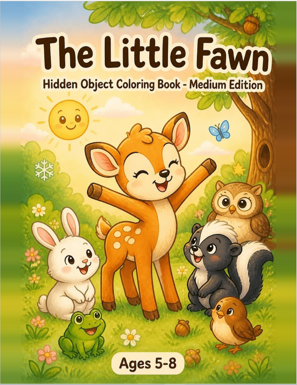Children's Digital Colouring Book Ages 5-8